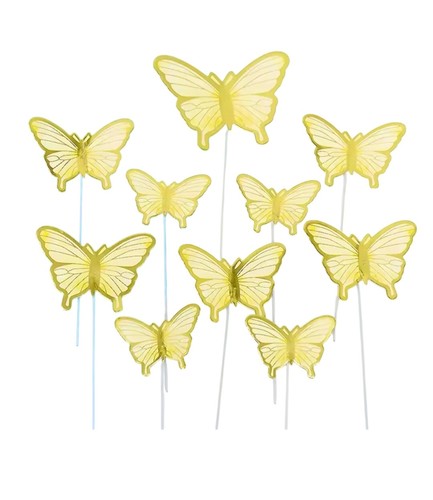 Pcs butterfly pick cake - pcs,