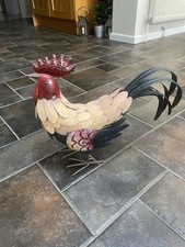 Metal Cockerel Garden Ornament