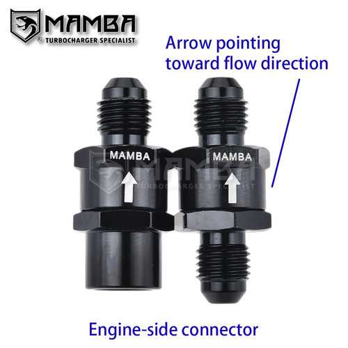 80µ 4an turbo oil inline - oil,