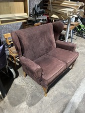 Vintage Parker Knoll 2 Seater Wingback Sofa
