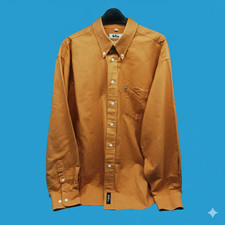 Lee Cooper Men's Orange Oxford