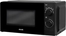 Abode AMM2005B Solo Manual Microwave Oven with 5 Power Levels 20L 700W Black