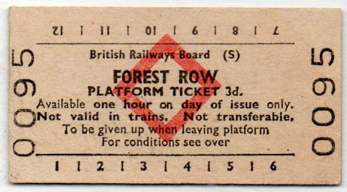 Brb platform ticket forest - brb(s),