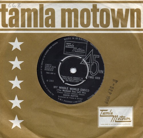 David ruffin whole world - david,