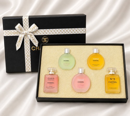 Chanel perfume gift set 5pcs - perfume,
