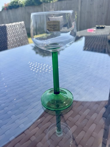 Luminarc green stem wine glass - wine,