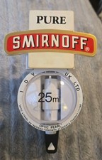 Pure Smirnoff Pearl Optic 25ml Measure Bar Vodka Mancave Gaskell & Chambers Ltd.