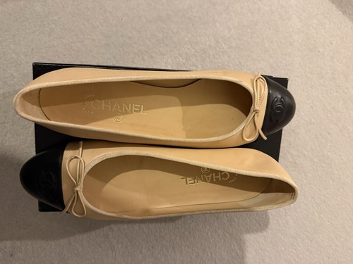 Chanel beige black - chanel,
