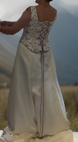 Vintage wedding dress - wedding, size
