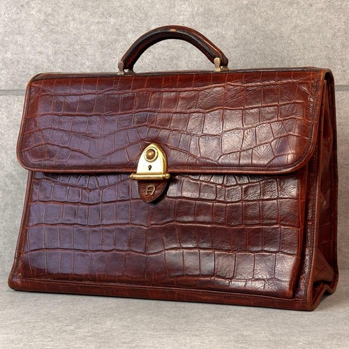 Aigner vintage business bag - aigner,
