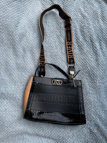 River island bag new black - river,