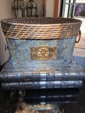 Unusual Oval Shaped Galvanised