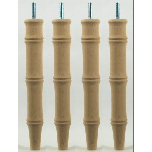 Faux bamboo style legs 450mm - 4,