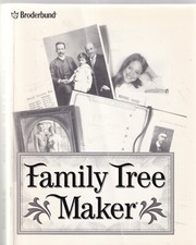 Paperback Book Family Tree Maker Broderbund Sixth Edition 1999