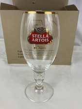 6 Stella Artois Chalice Glass