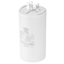 CBB60 45uf Run Capacitor AC450V 4Pin Double Insert for Motor Star 96x50mm