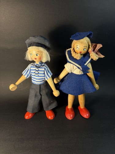 Vintage polish wooden peg - 2,