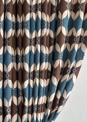 Interlined curtains pair - interlined,