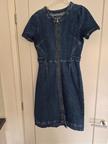 Sosandar short sleeve denim - short,