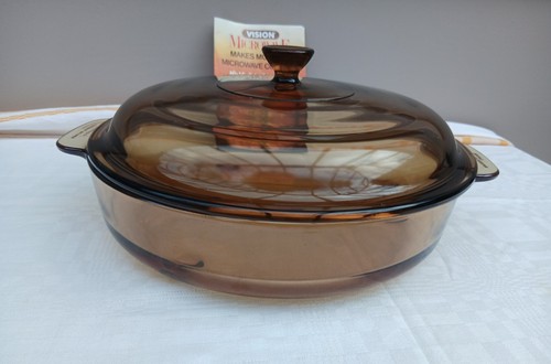Corning vision amber - vision, glass