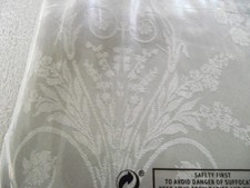 Laura Ashley Josette Jacquard Silver Duvet Cover - Super king  & 2 Pillow Cases