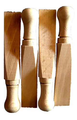 Wooden door stopper - 🚪,