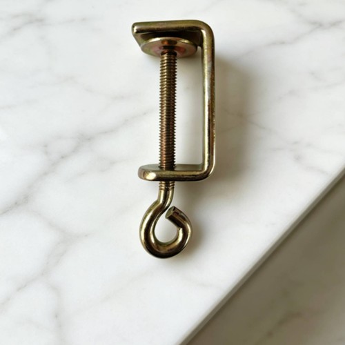 Knitting machine table clamp - knitting,