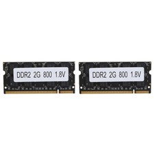 2X DDR2 2GB Laptop  800Mhz PC2 6400 SODIMM 1.8V 200 Pins for   Laptop3881