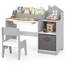 Kids Study Desk and Chair Set