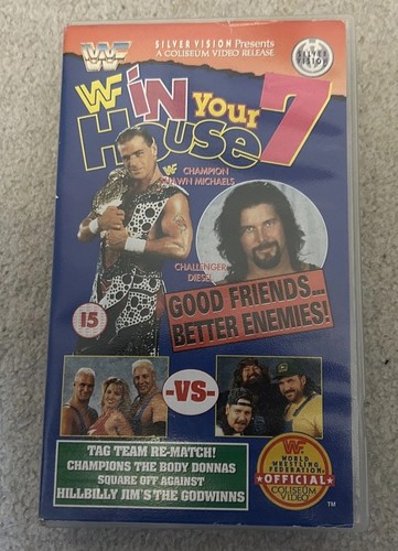 Wwf your house vhs video - house,