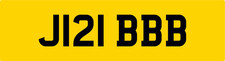 JIBB CRANE LORRY NUMBER PLATE