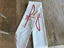 White Stole for liturgical use
