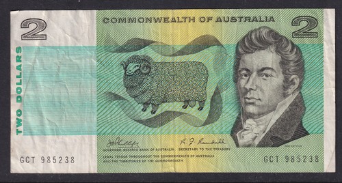 Australian banknote 1968 - australian, banknote: