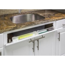 White 11" Kitchen Sink Cabinet
