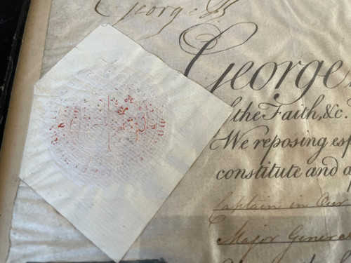 1796 commission document - commission,