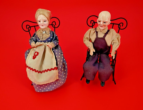Pair vintage shackman - pair,