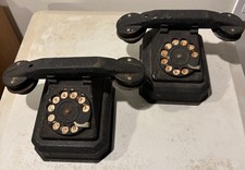Toy metal telephones -