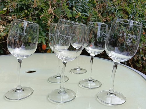 Chenet wine glasses - 6x,