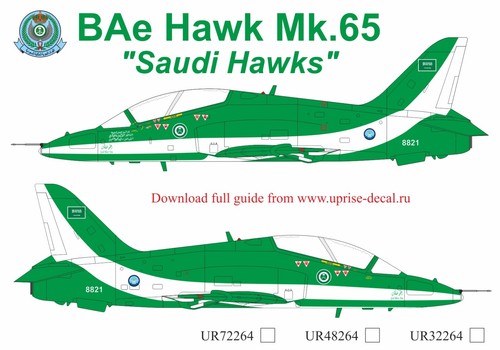 Decal bae hawk mk - 1:48,