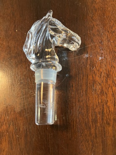 Waterford crystal horse head - waterford,