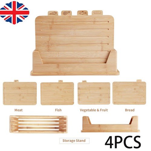 Piece bamboo chopping board - 4,