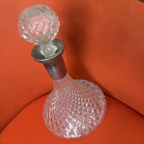 Vintage crystal cut glass - vintage,