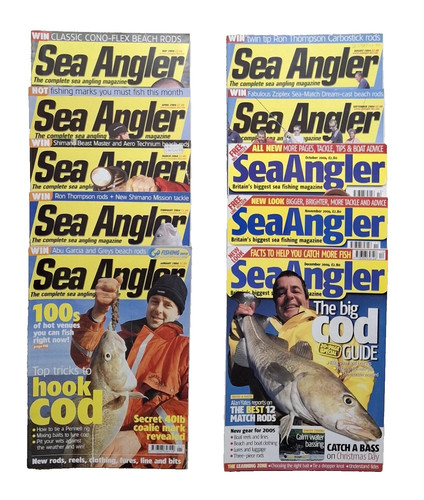 Sea angler magazine ten - sea,
