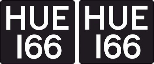 Hue 166 decals 4x4 - hue,