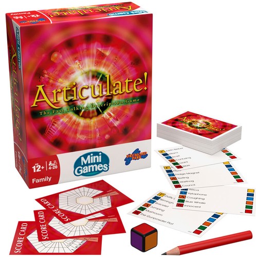 Articulate mini game family - game,