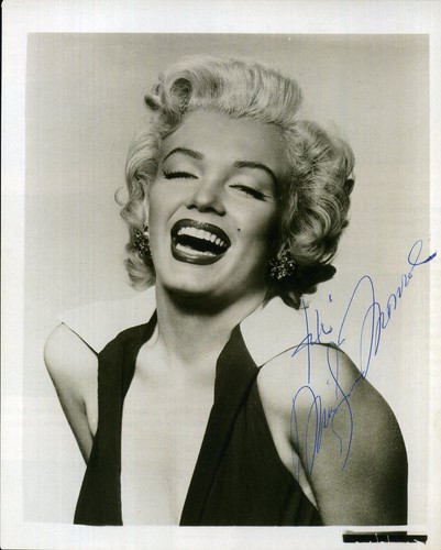 Marilyn monroe stunning - monroe, signed