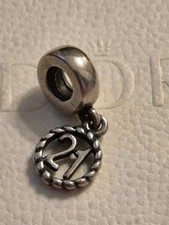Genuine Pandora Celebration Birthday 21st Charm