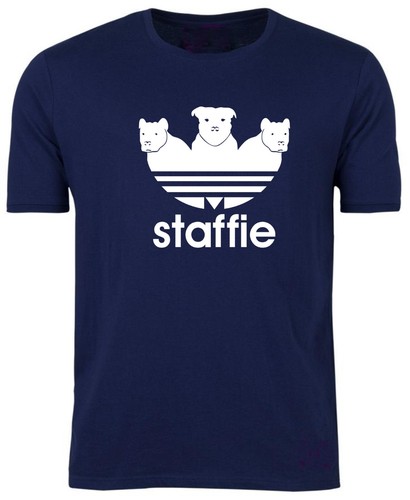 Unisex spoof staffie dog - spoof,