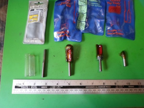 Inch shank 4 router - 1/4",