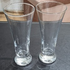 Pair Half Pint Glasses, Beer